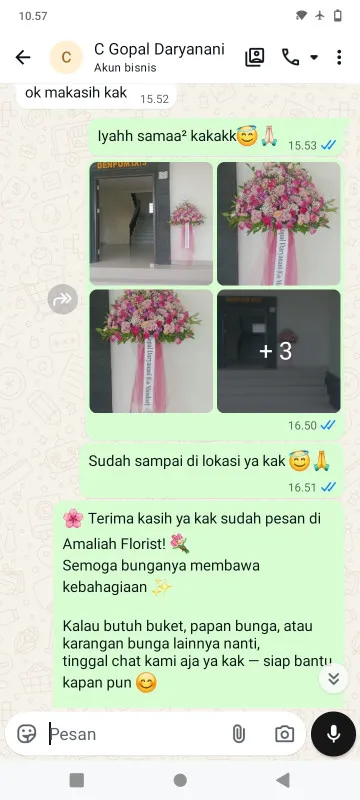 Pengiriman Karangan Bunga Pamulang