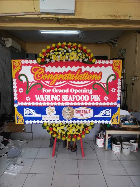 Papan Bunga Ucapan Selamat Pamulang