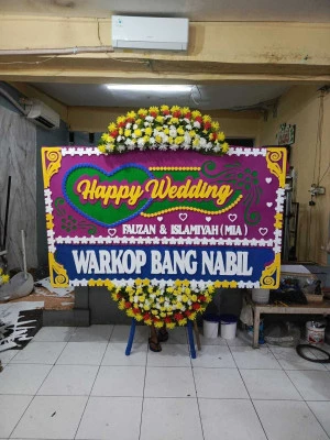 Papan Bunga di Pamulang