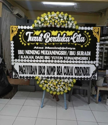 Papan Bunga di Pamulang