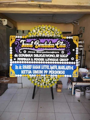 Papan Bunga di Pamulang